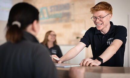 Strandcamping Podersdorf Rezeption