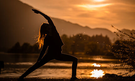 Camping Berau Abendstimmung