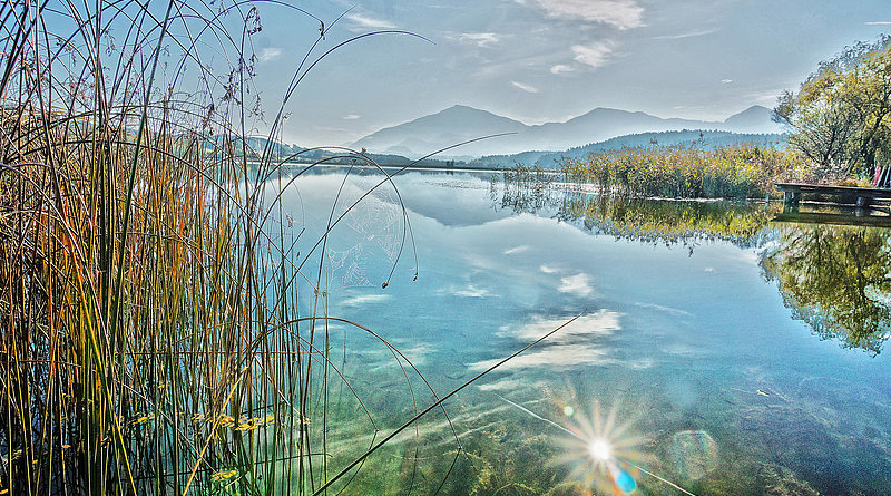 Podzim u jezera Turnersee