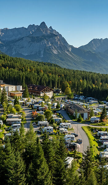 Zugspitz Resort Luftaufnahme