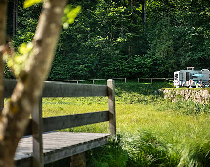 Camping Seeblick Toni Wohnwagen