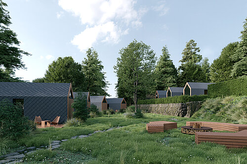 Rendering Secret Garden Village