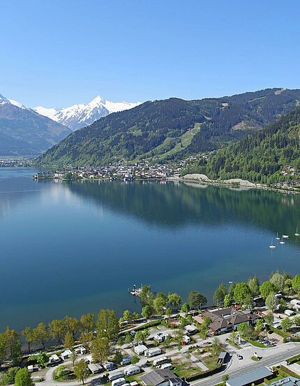 Seecamp Zell am See Luftaufnahme