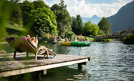 Aufenfeld Erlebnis Resort Zillertal Badesee