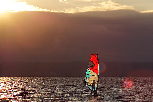  Wassersprot am Neusiedersee, (c) Neusiedler See Tourismus / Annika Thell