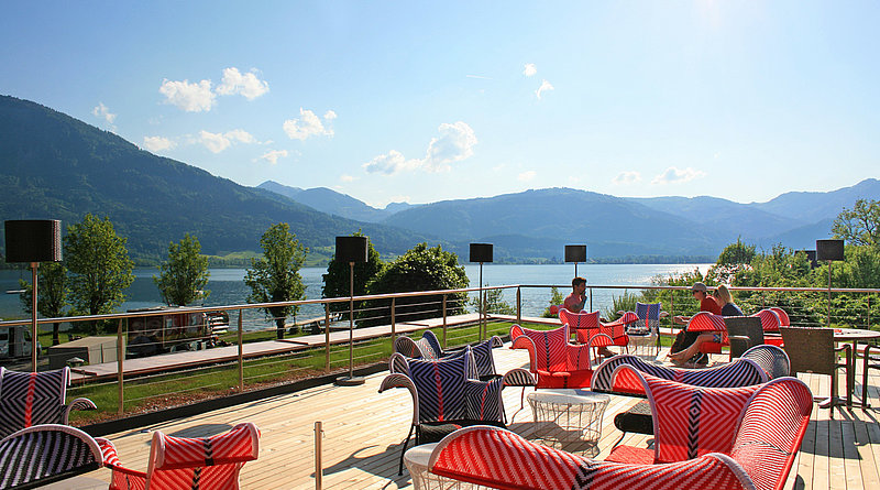 Camping Berau Wolfgangsee - Dachterrasse