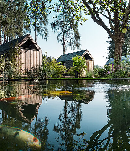 Secret Koi Garden Teich. Foto: © PREFA / Croce & Wir