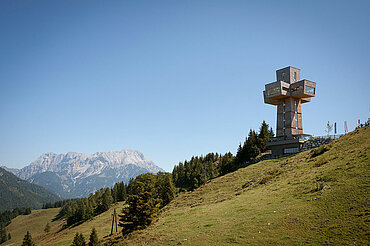 St. Ulrich am Pillersee, Buchensteinwand, Jakobskreuz, (c) Tirol Werbung / Schwarz Jens