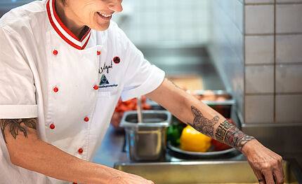 Sportcamp Woferlgut Küche