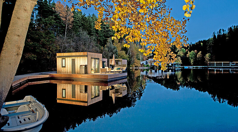 Floating Homes Ferienparadies Natterer See