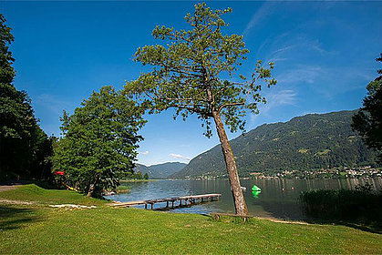 Bathing beach, Camping Berghof