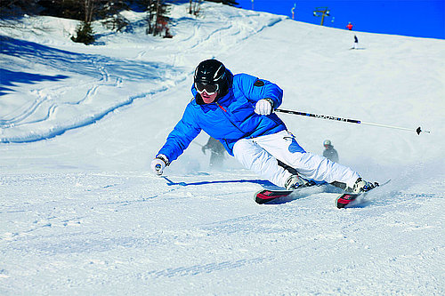 Skiers on the Postalm, (c) WTG/Savel