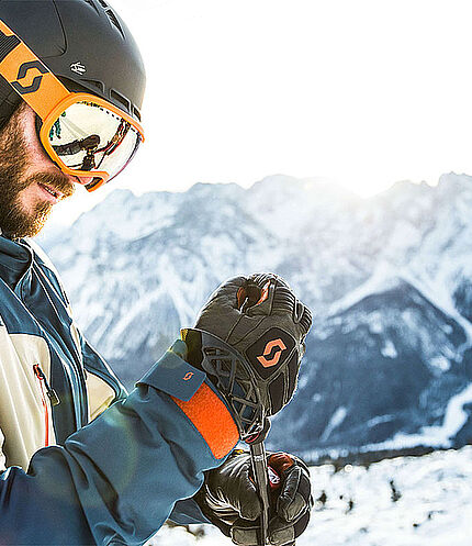 Mann am Berg, © Tiroler Zugspitz Arena/C. Jorda