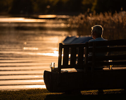 Camping Berau Abendstimmung