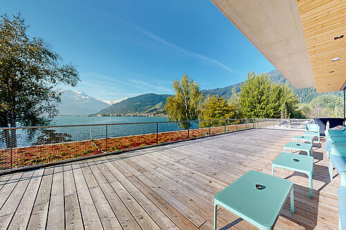 Seecamp Zell am See im Herbst