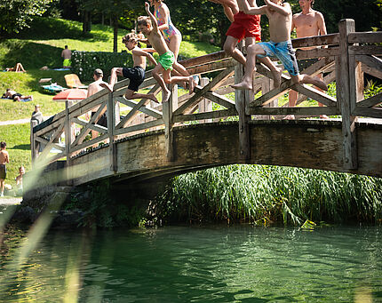 Aufenfeld Erlebnis Resort Zillertal Badesee