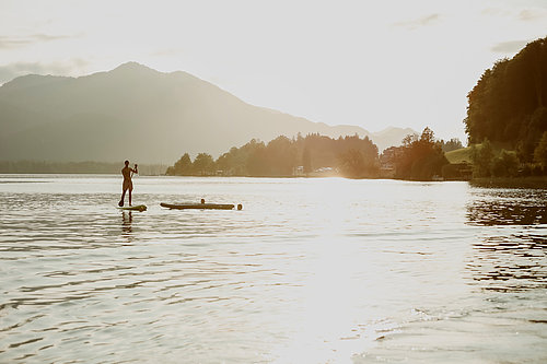 SUP Berau at lake Wolfgang