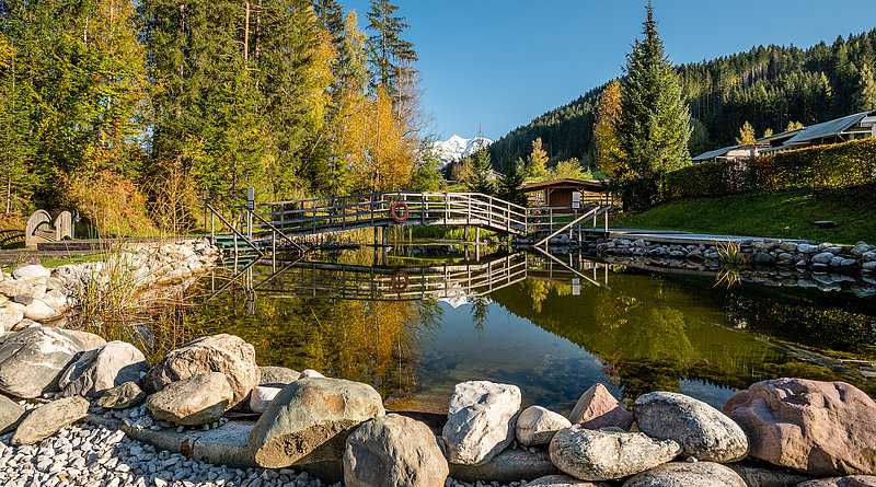 Tirol Camp Fieberbrunn in autumn