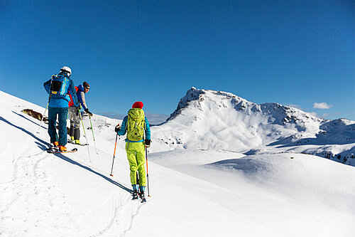 Einmalige Panoramablicke entlang der KAT Skitour, © Valentin Widmesser