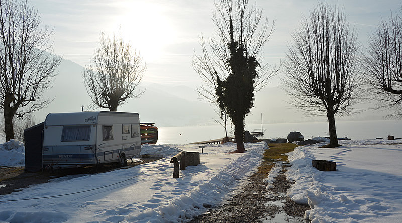 Berau am Wolfgangsee im Winter