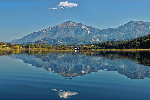 Herbst am Turnersee Camping Breznik