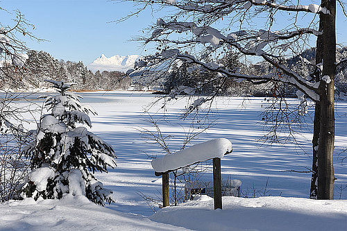 Reintalersee in winter, (c) Alpbachtal Tourism/Berger Berhard
