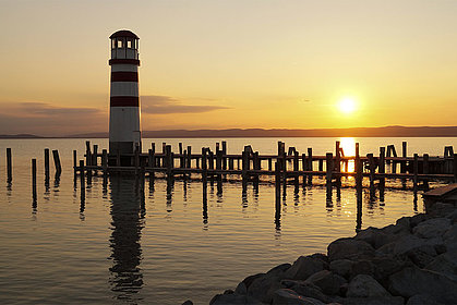 Sonnenuntergang in Podersdorf am See, (c)  Neusiedler See Tourismus / Annika Thell