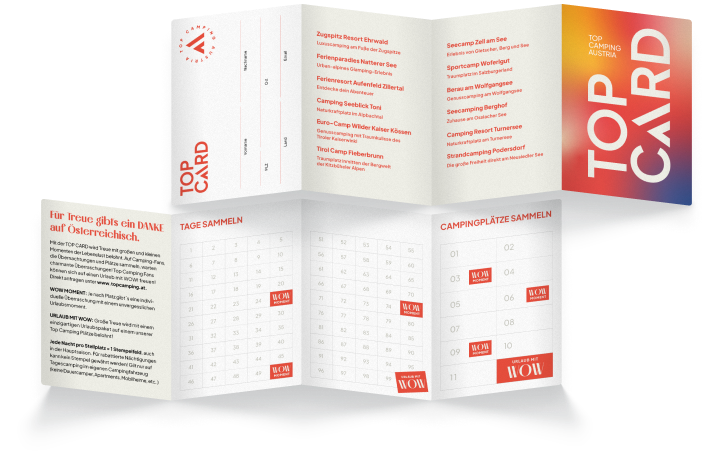 Top Card Top Camping Austria